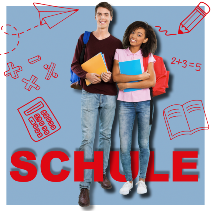Schüler und Schülerin